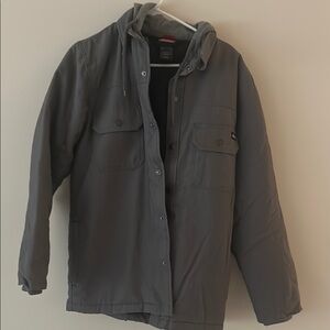 Dickies Charcoal Gray Men's Shirt Jacket. New. No Tags.